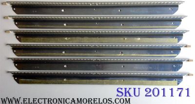 KIT DE LED´S PARA TV (6 PIEZAS) / SIGMAC 3660L-0327A / AG0945 / AG0947 / LG Innotek 42¨ REV 07 (090707) A / PANEL LE42AB1 NS-LCD42HD-09 / MODELO LE42AB1 NS-LCD42HD-09
