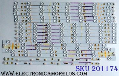 KIT DE LED´S PARA TV (16 PIEZAS) / VIZIO LB50028 V1_00 / LB50028 V0_00 / LB50028 V7_00 / LB50028 V5_00 / LB50028 V6_00 / LB50028 V4_00 / LB50028 V2_00 / LB50028 V3_00 / PANEL´S TPT500DK-QS1 REV:SC1G / TPT500U1-QVN02.A / MODELOS M50-C1 LTM6SRAR / LTCWSPBR