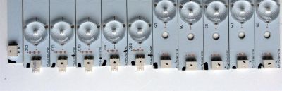 KIT DE LED´S PARA TV (10 PIEZAS) / VIZIO 39.0-D510-R-C2 / 39.0-D510-L-C2 / EPIHB45F5C913-F46 / 39.0-2K13 / PANEL TPT390J1-HVN04 REV:S000M / MODELOS E390I-A1 / E390I-A1 LTYWNQQP / E390I-B1E LTTWPSCQ / E390I-A1 LTYWNQFQ - Imagen 6