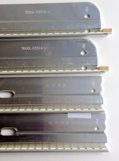 KIT DE LED´S PARA TV (4 PIEZAS) / VIZIO 3660L-0351A 1-1 / 3660L-0345A 1-1 / AG1027 / LG Innotek 37 inch Rev 0.6 54EA TYPE-A / LG Innotek 37 inch Rev 0.6 54EA TYPE-B / PANEL LC370EUH (SC)(A1) / MODELO M370VT LTLPHOAL - Imagen 4