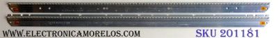 KIT DE LED´S PARA TV LG / PROSCAN (2 PIEZAS) / NUMERO DE PARTE  STA370A03_44  Rev0.1_010121 / 73.37T06.003-5-SN1 100325 UP / 73.37T06.004-5-SN1 100317 DOWN / 58.37T06.002 / PANEL T370HW04 V.1 / MODELO 37LE5300-UC AUSDLUR / PLED3792 A 
