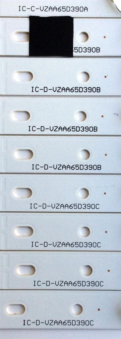 KIT DE LED´S PARA TV (16 PIEZAS) / JVC IC-C-VZAA65D390A / 098101022173 / IC-C-VZAA65D390B  / 9810102174 / IC-C-VZAA65D390C / 098101022175 / F110M9LP40F / F11OM9LP40F / MODELO EM65FTR - Imagen 4