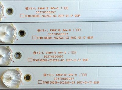 KIT DE LED´S PARA TV (4 PIEZAS) / ELEMENT 303TH500057 / TFMT50D09-ZC22AG-03 / TH500M28 / 910-500-1062 / 170228B5/39536 / PANEL T500-V35-DLED / MODELO ELEFW5017 LE-50GV350-D3 / ELST5016S - Imagen 3