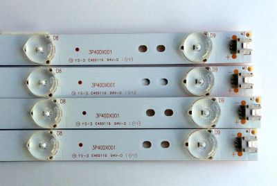 KIT DE LEDS PARA TV WESTINGHOUSE ORIGINAL 4 PIEZAS / NUMERO DE PARTE 3P40DX001 / 0340DX001 / 21004788 / D6A232054 / PANEL MD4004YTSF / LSC400HN02-8 / MODELO WD40FB1530 / WD40FB1530 TW-08701-S040V - Imagen 3
