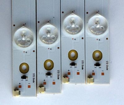 KIT DE LED'S PARA TV (4 PIEZAS) / HITACHI C430U14-E1-A(G2) / KHP200640C / UX-850122297 / UX-850122297 / UX-850122297 / LB43006 / LB-C430U14-E1-A-G2-DL1 / MODELO LU43V809 - Imagen 2