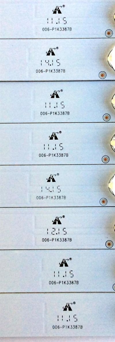KIT DE LED´S PARA TV (8 PIEZAS) / PIONEER INXV400HJ6-PE1 / T0T_40B3800_8X5_3030C_5S1P REV.V1 / 006-P1K3387B / 4C-LB400T-YH7 / MODELO PLE-40S05FHD - Imagen 4