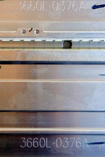 KIT DE LED´S PARA TV (2 PIEZAS) LG 3660L-0376A / 55" V6 EDGE FHD REV1.0 1 R-TYPE / 55" V6 EDGE FHD REV1.0 1 L-TYPE / PANEL LC550EUH (RD)(A2) / MODELO 55LV4400-UA.CUSYLH - Imagen 4