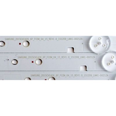 KIT DE LED`S PARA TV (7 PIEZAS) / SHARP 1176170 / SAMSUNG_2015CHI426_6P_FCOM_04_15_REV1.0_151209_LM41-00212A / PANEL HD426K3U52 / MODELO LC-43LBU591U / 43R7E - Imagen 4