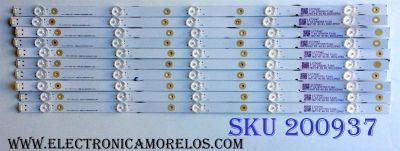 KIT DE LED´S PARA TV (10 PIEZAS) / HISENSE LBM550M0501-LE-5(0) / 1173047 / B021ZM60 / E355813 YFPCB-1 / PANEL HD550K3U51\S6\GM\ROH / MODELOS FM55H6D / 55H6D