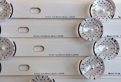 KIT DE LED´S PARA TV ((INCOMPLETO SOLO 9 PIEZAS)) / LG 3.0_55INCH_REV0.1_140428 / 25N1A / 25R1A / PANEL LC550DUE (MG)(A3) / MODELO 55" - Imagen 3
