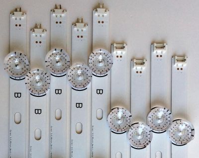 KIT DE LED´S PARA TV ((INCOMPLETO SOLO 9 PIEZAS)) / LG 3.0_55INCH_REV0.1_140428 / 25N1A / 25R1A / PANEL LC550DUE (MG)(A3) / MODELO 55" - Imagen 4