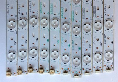 KIT DE LED´S PARA TV (10 PIEZAS) / TOSHIBA J112E0035B / J112E0034B / PANEL LCS400HM03-G03 / MODELO 40L2200U - Imagen 2