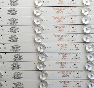 KIT DE LED´S PARA TV (10 PIEZAS) / ACER 303GC490032 / GC49D06-ZC21FG-03 2016-06-21 6S1P / 2010028269-1 / 170526A13 / GC490M03 / PY64080A1 / PANEL BOEI490WQ1/  MODELO EB490QK - Imagen 3