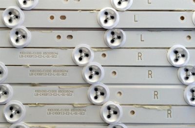 KIT DE LED´S PARA TV ((INCOMPLETO SOLO 9 PIEZAS)) / CHANGHONG LB-C490F13-E2-L-G1-SE1 / LB-C490F13-E2-L-G1-SE2 / SVJ490A06_REV02_6LED_140605 / P88SD / PANEL C490F14-E1-L (G3) / MODELO LED49YD1100UA - Imagen 5