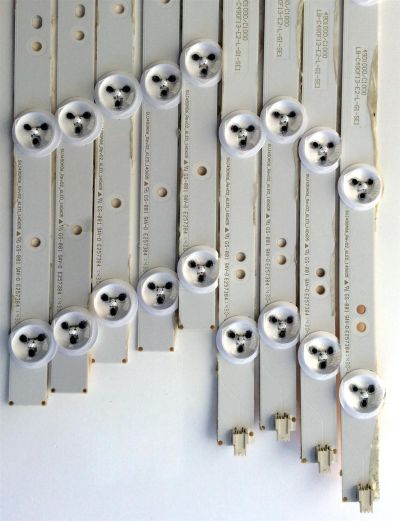 KIT DE LED´S PARA TV ((INCOMPLETO SOLO 9 PIEZAS)) / CHANGHONG LB-C490F13-E2-L-G1-SE1 / LB-C490F13-E2-L-G1-SE2 / SVJ490A06_REV02_6LED_140605 / P88SD / PANEL C490F14-E1-L (G3) / MODELO LED49YD1100UA - Imagen 6