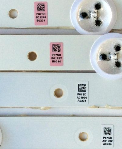 KIT DE LED´S PARA TV ((INCOMPLETO SOLO 9 PIEZAS)) / CHANGHONG SVJ490A06_Rev02_6LED_140605 / 49D1000/C100 / LB-C490F13-E2-L-G1-SE1-L / LB-C490F13-E2-L-G1-SE2-R / PANEL C490F14-E1-L(G3) / MODELO LED49YD1100UA - Imagen 4