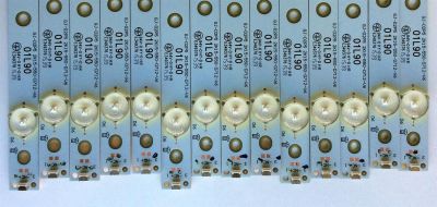 KIT DE LED´S PARA TV (14 PIEZAS) / VIZIO GJ-D2P5 / 2K15-550-D712-V6 / 01L90 / U-EDLBC23U5-D / PANEL TPT550U2-EQYSHM.G REV:S1H / MODELO D55U-D1 LTM7UCAR - Imagen 3