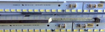 KIT DE LED´S PARA TV SHARP (2 PIEZAS) / NUMERO DE PARTE 2011SSP70 / SLED 2011SSP70 Y 68 5630 REV0 / M120309-29 / M120309-25 / M120309-27 / M120415-32 / M120415-14 / M120415-21 / PANEL LK695D3GV00D / MODELOS LC-70C8470U / LC-70LE845U - Imagen 3