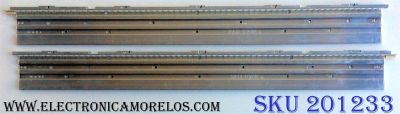 KIT DE LED´S PARA TV (2 PIEZAS) LG 47" V6 EDGE FHD REV1.0 1 L-TYPE / 47" V6 EDGE FHD REV1.0 1 R-TYPE / 3660L-0369A / D2 1BCD J41 B / PANEL LC470EUF (SD)(A1) / LC470EUF (SD)(F1) / MODELO 47LV5500-UA / 47LW5600