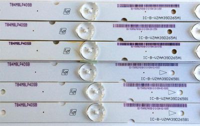 KIT DE LED´S PARA TV (6 PIEZAS) VIZIO IC-B-VZAA39D265B1 / IC-B-VZAA39D265A1 / T84M8LP40SB / PANEL V390HJ1-P02 REV.C1 / MODELO E390I-B0 - Imagen 4