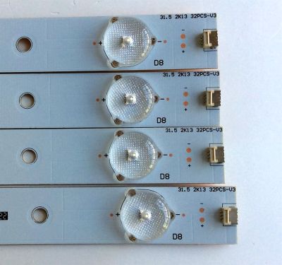 KIT DE LED´S PARA TV (4 PIEZAS) VIZIO 31.5 2K13 32PCS-V3 / 3PDHBYZF8C607-F46 / PANEL TPT315B5-A041 REV:S11N / MODELO E320-A1 - Imagen 3