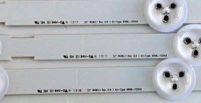 KIT DE LED´S PARA TV (3 PIEZAS) / LG 32"ROW2.1 REV0.9 1  A1-TYPE 6916L-1204A / 32"ROW2.1 REV0.9 1 A2-TYPE 6916L-1205A / SRD717 EB / 6091L-2223A / PANEL LC320DXE (SF)(R1) / MODELO 32LN530B-UA - Imagen 3