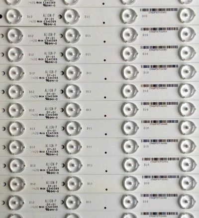 KIT DE LED´S PARA TV (18 PIEZAS) VIZIO E700DLB002-005 / E340369 / PANEL S700FU1-1 / 76040WC00-600-G / MODELOS P7002UI-B3 / P7002UI-B3LFTRREAQ / P702UI-B3 - Imagen 4