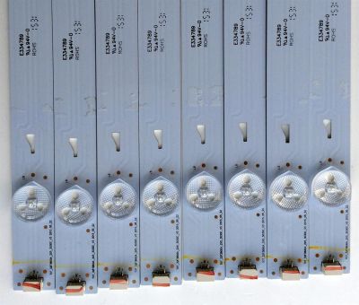 KIT DE LEDS ORIGINAL PARA TV TCL 8 PIEZAS / NUMERO DE PARTE TOT_32F3800A_2X5_3030C_V3 / YHA-4C-LB3205-YHEX1 / E334789 / PANEL LVF550CS0T / MODELO 55FS3750 / 55FS3750TCAA - Imagen 3