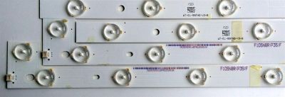 KIT DE LED´S PARA TV (16 PIEZAS) VIZIO WT-EL-55FHD-V2-A / WT-EL-55FHD-V3-B / WT-EL-55FHD-V3-C / F105N8R(P35)F / PANEL T550QVN03.0 / MODELOS M55-C2 / M55-C2 LWZASBAR - Imagen 2