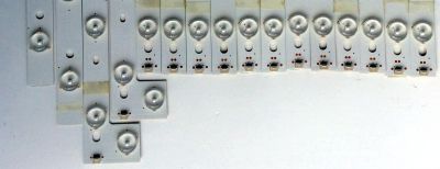 KIT DE LED´S PARA TV (16 PIEZAS) VIZIO WT-EL-55FHD-V2-A / WT-EL-55FHD-V3-B / WT-EL-55FHD-V3-C / F105N8R(P35)F / PANEL T550QVN03.0 / MODELOS M55-C2 / M55-C2 LWZASBAR - Imagen 4