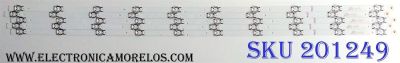 KIT DE LED´S PARA TV (5 PIEZAS) / SHARP SVH500A63_REV03_10WIC0P_UBH+SILK_161228 / SVH500A63_REV03_1OWICOP_UBH+SILK_161228 / PC64437 / S0814Q / G4B108B1 / 1177748 / 1186467 / PANEL´S HD500KU53\S0\XP\BBY\GM\ROH / HD500K3U54\S0\GM\ROH / MODELO LC-50LBU591U