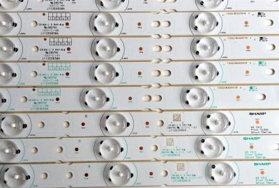 KIT DE LED´S PARA TV ((INCOMPLETO SOLO 8 PIEZAS)) / RCA J112E0058A / J112E0059A / J112E0060A / J112E0061A / E85792 / PANEL V500HJ1-P01-12V / MODELO LED50B45RQ V519-LE50B4C-B100228	 - Imagen 2