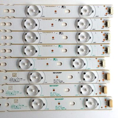 KIT DE LED´S PARA TV ((INCOMPLETO SOLO 8 PIEZAS)) / RCA J112E0058A / J112E0059A / J112E0060A / J112E0061A / E85792 / PANEL V500HJ1-P01-12V / MODELO LED50B45RQ V519-LE50B4C-B100228	 - Imagen 4