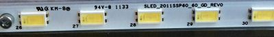 LED PARA TV / SHARP SLED_2011SSP60_60_GD_REV0 / PANEL LK600D3GW4CZ / MODELO ¨60¨ - Imagen 2