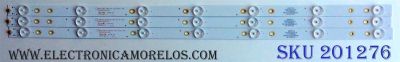 KIT DE LED´S PARA TV (3 PIEZAS) / VIZIO HFSX32D07-21AG-02 / 303HX320031 / HFSX32D07-21AG-02 2017-03-31 7S1P / 2010030291-8 / GC320M29 / PANEL BOEI320WX1-01 / MODELO D32HN-E4 LHBFVMKT