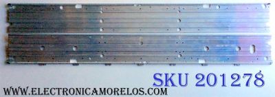 KIT DE LED´S PARA TV (2 PIEZAS) / SHARP 2013SSP60 / RB087WJ3 / RB128WJ3 / SAMSUNG 2013SSP60 5630 76 REV1.0 / PANEL JE600D3HD60Z / MODELO LC-60LE857U