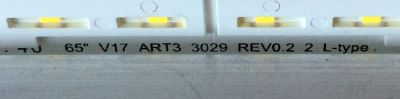 LED PARA TV / LG 65" V17 ART3 3029 REV0.2 2 L-TYPE / 65" V17 ART3 3028 REV0.2 2 R-TYPE / 6916L3028A / 6916L3029A / 6922L-0223A / 6916L-3028A / 6916L-3029A / PANEL LC650EGE(FK)(M1) /  LC650EGE(FK)(M5) / MODELOS 65UJ7700-UA / 65UJ7700-UA BUSYLJR - Imagen 7