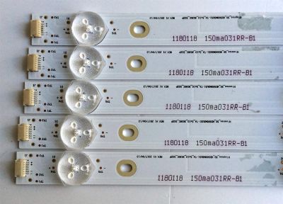 KIT DE LED´S PARA TV (5 PIEZAS) / HISENSE 1180118 / 15ma031RR-B1 / HE50QYJKE67 / Hisense_50_HD500M3U51-TA_5x10_3030C_552P / PANEL HD500M3U51-TA\S1\GM\ROH / 216944  / MODELO 50H8C - Imagen 3