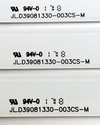 KIT DE LED´S PARA TV (3 PIEZAS) HISENSE JL.D39081330-003CS-M / 1175293 / 18B G4 B 32 B1 D170517 / PANEL`S JHD390N2F51\S0\FM\ROH / JHD390N2F51\SO\FM\ROH 214304 / MODELO 39H5D - Imagen 2