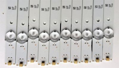 KIT DE LED´S PARA TV (10 PIEZAS) / HISENSE 1173547 / SVH550AQ0_REV00_RJW1_7LEDX10_161108 E3B111B1 / PANEL´S HD550K3U82-K1\S4\GM\ROH / HD550K3U82-K1\S0\GM\ROH / HD550K3U82-K1 / MODELOS 55H6D / 55DU6500 - Imagen 2