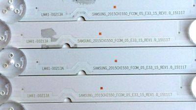 KIT DE LED´S PARA TV (10 PIEZAS) / HISENSE 1174600 / LM41-00213A / SAMSUNG_2015CHI550_FCOM_05_E33_15_REV1.0_151117 / E166702 / PANEL'S HD550K3F81-TX\S2\GM\ROH / HD550K3F81-TX\S3\GM\ROH / MODELO 55H4D / NS-55D420NA18 - Imagen 3