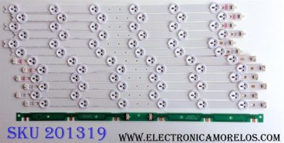 KIT DE LED`S PARA TV (12 PIEZAS) / LG 42¨ ROW Rev0.8 2 L-TYPE 6916L-0882A / 42¨ ROW Rev0.8 2 R TYPE 6916L-0913A / 6916L-0913A / 6916L-0882A / 6637-0013A / PPW-HL42CC(A) Rev0.1 / PANEL LC420DUN (SE)(U2) / MODELO 42LM3400-UC AWMWLUR