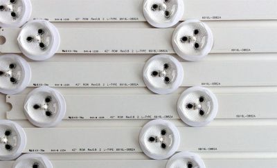 KIT DE LED`S PARA TV (12 PIEZAS) / LG 42¨ ROW Rev0.8 2 L-TYPE 6916L-0882A / 42¨ ROW Rev0.8 2 R TYPE 6916L-0913A / 6916L-0913A / 6916L-0882A / 6637-0013A / PPW-HL42CC(A) Rev0.1 / PANEL LC420DUN (SE)(U2) / MODELO 42LM3400-UC AWMWLUR - Imagen 3