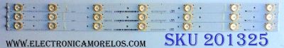 KIT DE LED´S PARA TV (3 PIEZAS) / INSIGNIA 1136774 / Hisense_32_HD315DH-B21_3x7_3030C_7S1P / E213009 / HE32LSESE15V86 / PANEL HD315DF-B71\S0\GM\ROH / MODELO NS-32D511NA15 Rev B