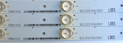 KIT DE LED´S PARA TV (3 PIEZAS) / INSIGNIA 1136774 / Hisense_32_HD315DH-B21_3x7_3030C_7S1P / E213009 / HE32LSESE15V86 / PANEL HD315DF-B71\S0\GM\ROH / MODELO NS-32D511NA15 Rev B - Imagen 2