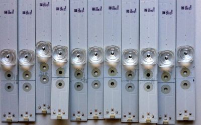 KIT DE LED´S PARA TV (11 PIEZAS) SHARP S_2017CHI600_FL30_05_HLD_REV1.0_LM41-00451A_170327 / 1174585 / R728 G / E166702 / PANEL`S HD600N3U21-L2\S0\GM\ROH / HD600N3U21 / MODELO LC-60P6070U - Imagen 2