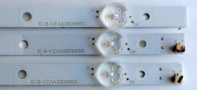 KIT DE LED´S PARA TV (3 PIEZAS) VIZIO IC-B-VZAA39D690 / IC-B-VZAA39D690A / IC-B-VZAA39D690B / IC-B-VZAA39D690C / E330254 / SC3S / 098101003125 / 098101003126 / 098101003127 / PANEL T390XVN01.0 / MODELO D390HN-E0 - Imagen 3
