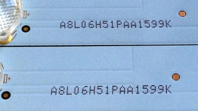 KIT DE LEDS PARA TV COBIA ORIGINAL 2 PIEZAS / NUMERO DE PARTE CRH-K323535T020857L-Rev1.0 / CRH-K323535T020857L / A8L06H51PAA1599K / E199273 / PFR-4 / PANEL CNC32HD720 / MODELO CLEDTV3214SM - Imagen 3
