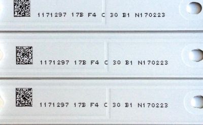 KIT DE LED´S PARA TV (3 PIEZAS) / HISENSE JL.D39681330-003BS-M / 1171297 17B F4 C 30 B1 N170223 / 117129717BF4C30B1N170223 / PANEL JHD396N2F01-BSQL\S5\FM\ROH / MODELO 40H5D - Imagen 3