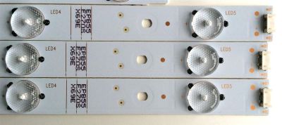 KIT DE LED´S PARA TV LG (6 PIEZAS) NUMERO DE PARTE 5835-W40001-RP20 / 5835-W40001-LP20 / VER0.0 / 10-10126A-02A / 10-10125A-03A / PANEL RDL400FY(QD0-406)REV.00 / MODELO 40LH500-UA - Imagen 2